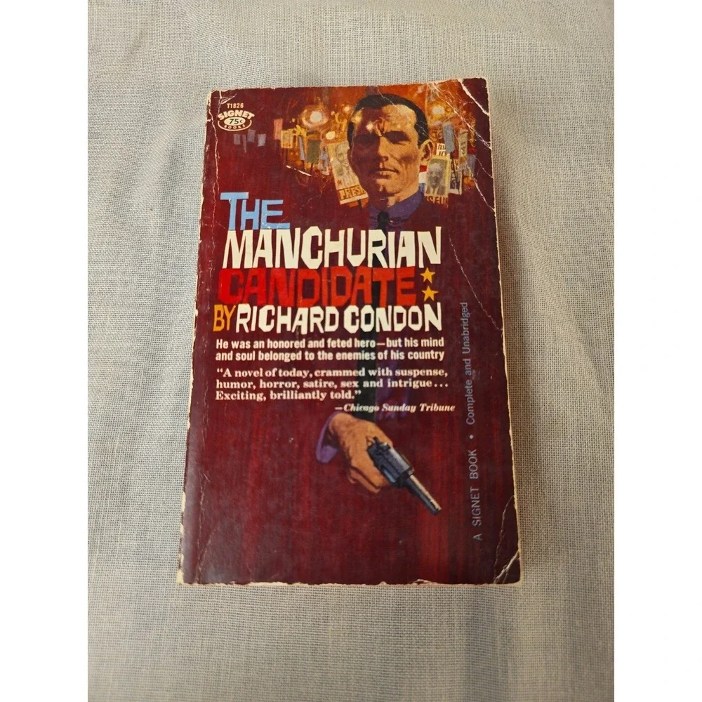 The Mancurian Candidate Paperback  T1826 By Richard Condon